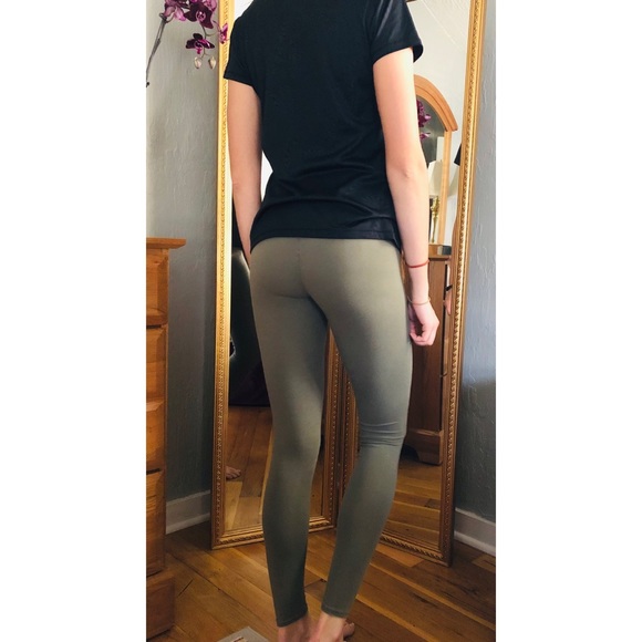 Aerie Olive Leggings- S Long - Picture 2 of 4